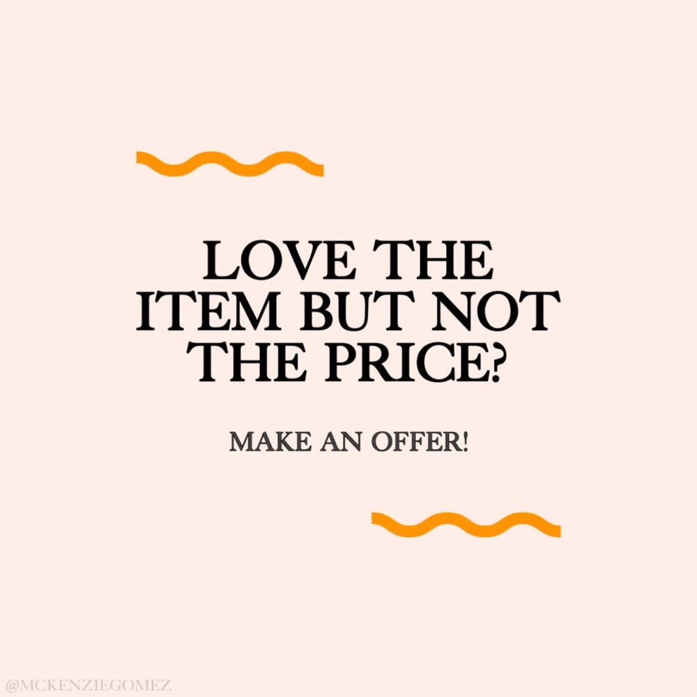 ✨make an offer!✨